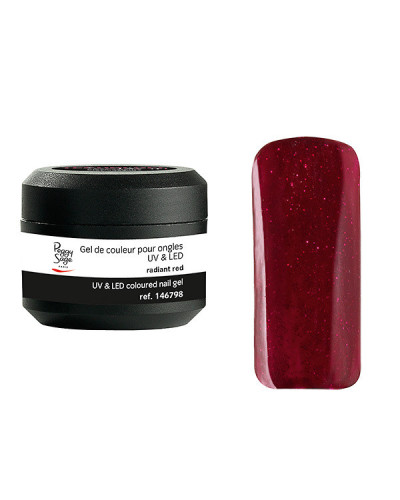 Gel de Couleur pour Ongles Uv&LED Color It Radiant Red Peggy Sage 5g