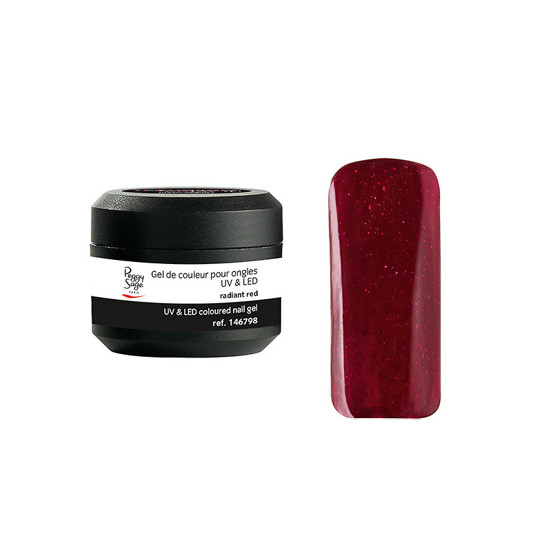 Gel de Couleur pour Ongles Uv&LED Color It Radiant Red Peggy Sage 5g Gel de Couleur pour Ongles Uv&LED Color It Radiant Red Peggy Sage 5g