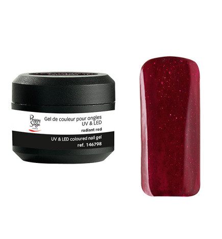 Gel de Couleur pour Ongles Uv&LED Color It Radiant Red Peggy Sage 5g