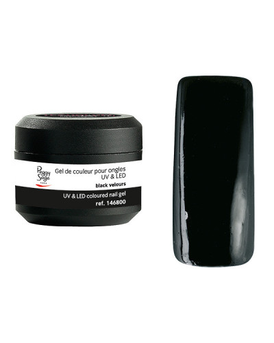 Gel de Couleur pour Ongles Uv&LED Color It Black Velours Color It Peggy Sage 5g