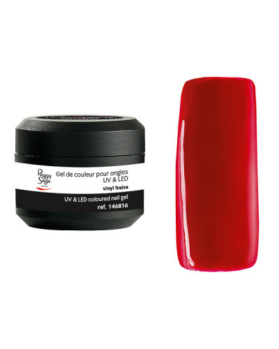 Gel de Couleur pour Ongles Uv&LED Color It Vinyl Fraise Peggy Sage 5g