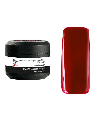 Gel de Couleur pour Ongles Uv&LED Color It Sangria Party Peggy Sage 5g