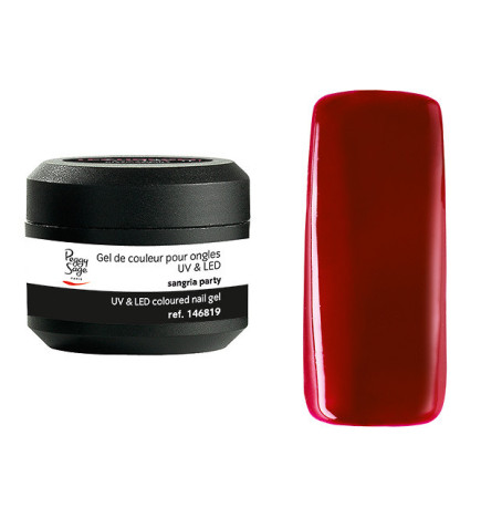 Gel de Couleur pour Ongles Uv&LED Color It Sangria Party Peggy Sage 5g