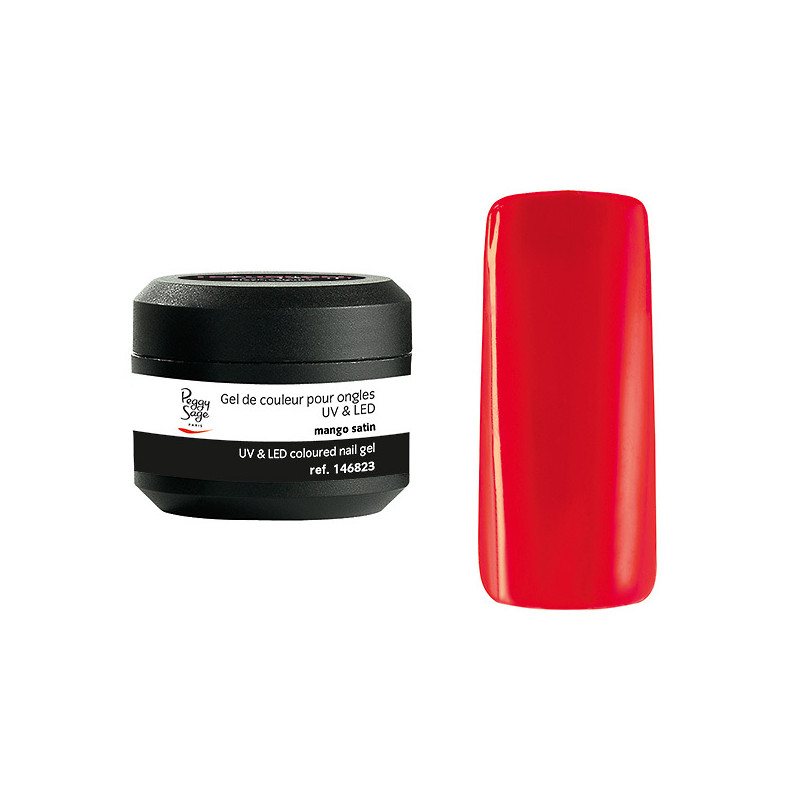 Gel de Couleur pour Ongles Uv&LED Color It Mango Satin Peggy Sage 5g Gel de Couleur pour Ongles Uv&LED Color It Mango Satin Peggy Sage 5g