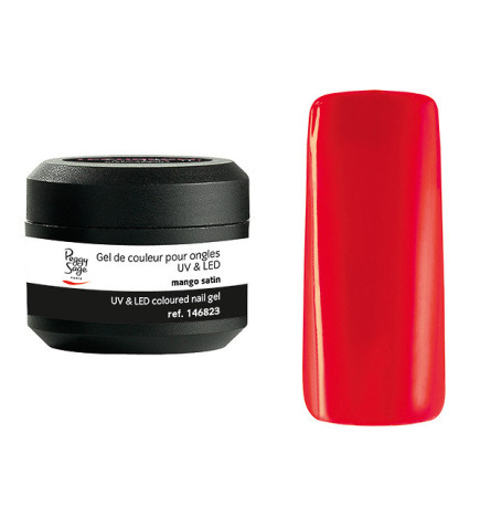 Gel de Couleur pour Ongles Uv&LED Color It Mango Satin Peggy Sage 5g