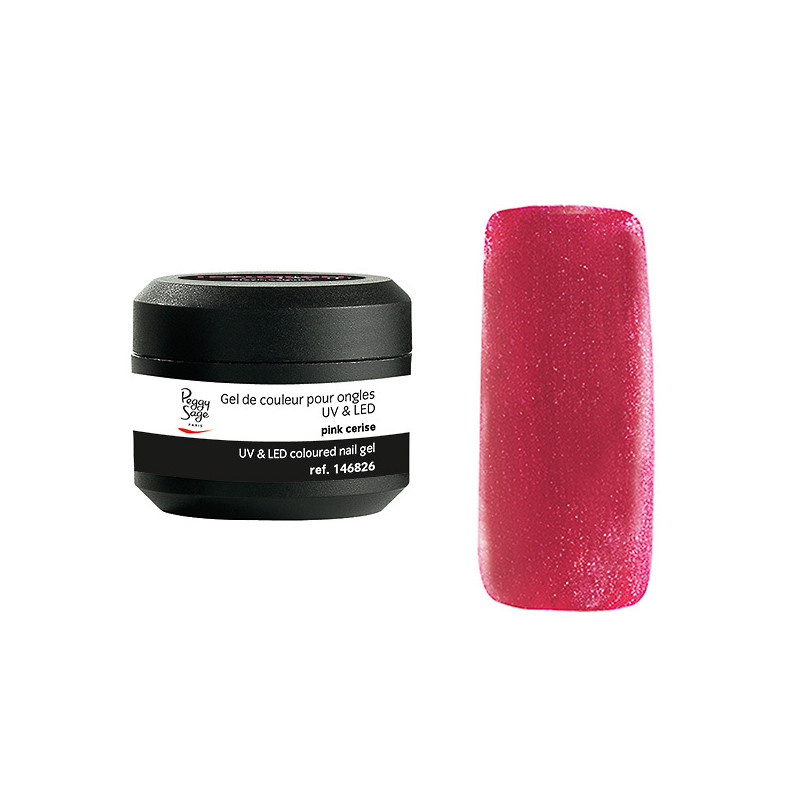 Gel de Couleur pour Ongles Uv&LED Color It Pink Cerise Peggy Sage 5g