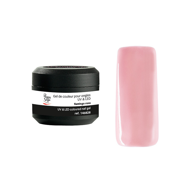 Gel de Couleur pour Ongles Uv&LED Color It Flamingo Rose Peggy Sage 5g Gel de Couleur pour Ongles Uv&LED Color It Flamingo Rose Peggy Sage 5g