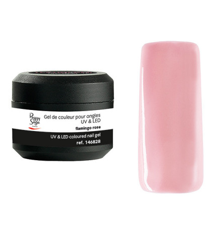 Gel de Couleur pour Ongles Uv&LED Color It Flamingo Rose Peggy Sage 5g