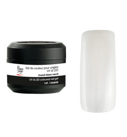 Gel de Couleur pour Ongles Uv&LED Color It French Blanc Nacré Color It Peggy Sage 5g