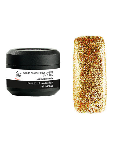 Gel de Couleur pour Ongles Uv&LED Color It Pétillant Cannelle Color It Peggy Sage 5g
