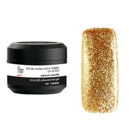 Gel de Couleur pour Ongles Uv&LED Color It Pétillant Cannelle Color It Peggy Sage 5g