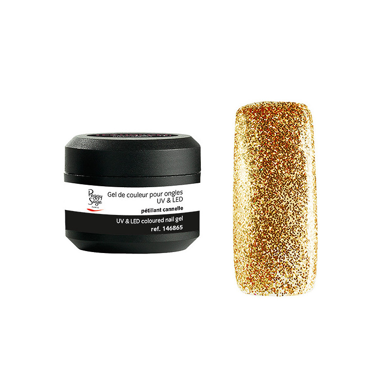 Gel de Couleur pour Ongles Uv&LED Color It Pétillant Cannelle Color It Peggy Sage 5g
