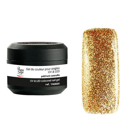Gel de Couleur pour Ongles Uv&LED Color It Pétillant Cannelle Color It Peggy Sage 5g