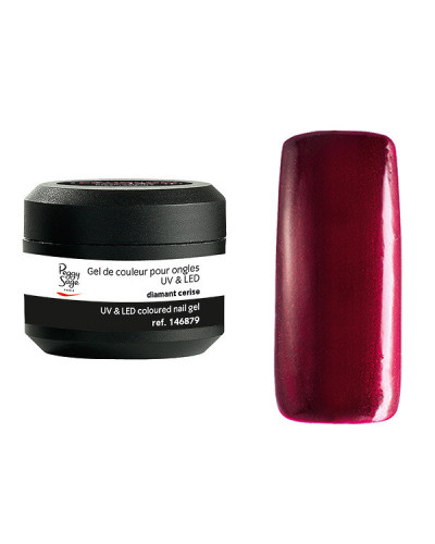 Gel de Couleur pour Ongles Uv&LED Color It Diamant Cerise Peggy Sage 5g