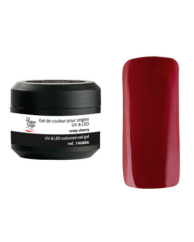 Gel de Couleur pour Ongles Uv&LED Color It Crazy Cherry Peggy Sage 5g
