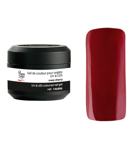 Gel de Couleur pour Ongles Uv&LED Color It Crazy Cherry Peggy Sage 5g