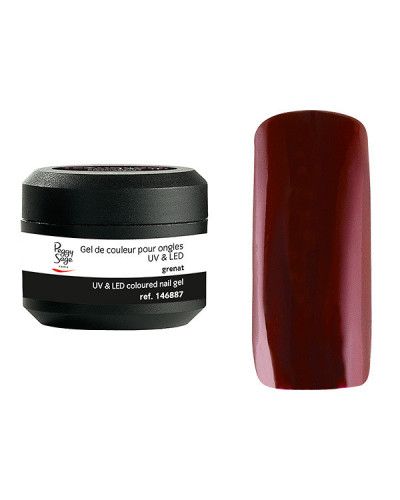Gel de Couleur pour Ongles Uv&LED Color It Grenat Peggy Sage 5g