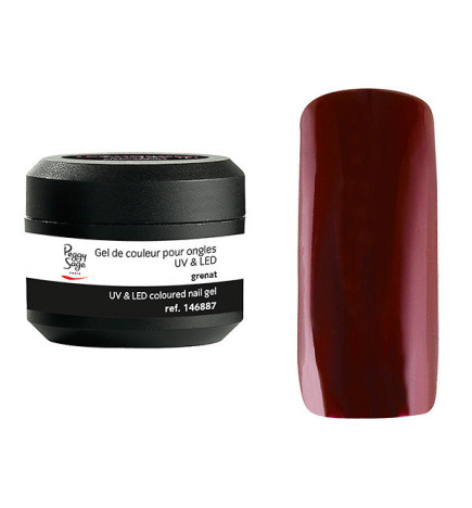 Gel de Couleur pour Ongles Uv&LED Color It Grenat Peggy Sage 5g