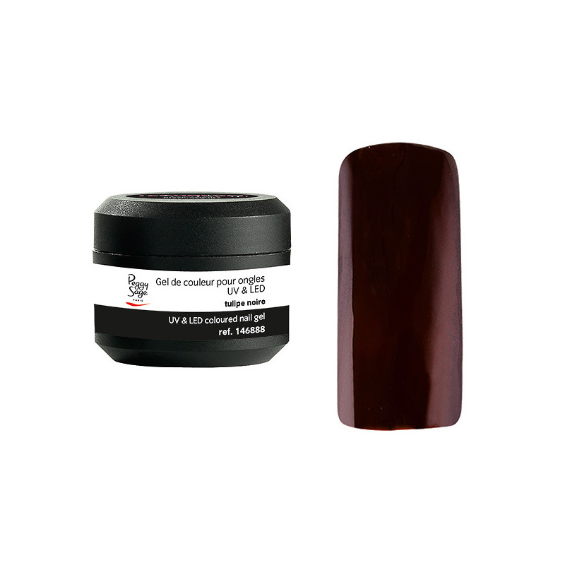 Gel de Couleur pour Ongles Uv&LED Color It Tulipe Noire Peggy Sage 5g