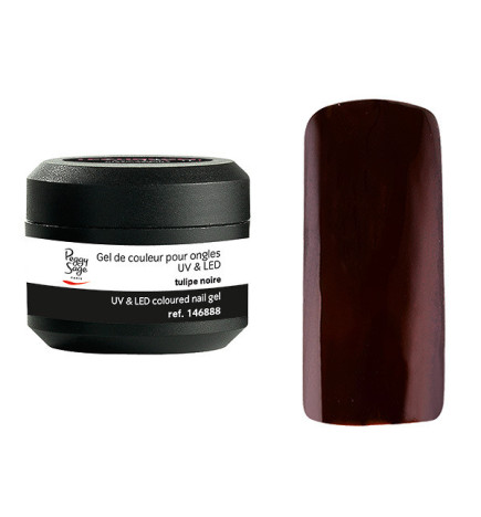 Gel de Couleur pour Ongles Uv&LED Color It Tulipe Noire Peggy Sage 5g