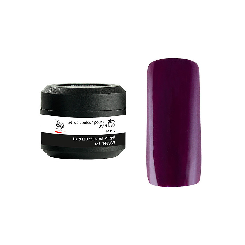Gel de Couleur pour Ongles Uv&LED Color It Cassis Peggy Sage 5g Gel de Couleur pour Ongles Uv&LED Color It Cassis Peggy Sage 5g