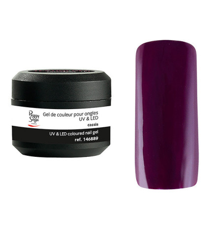Gel de Couleur pour Ongles Uv&LED Color It Cassis Peggy Sage 5g