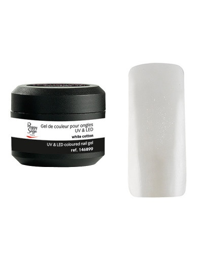 Gel de Couleur pour Ongles Uv&LED Color It White Cotton Peggy Sage 5g