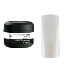 Gel de Couleur pour Ongles Uv&LED Color It White Cotton Peggy Sage 5g