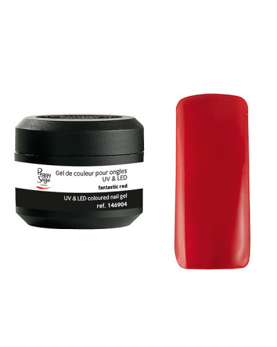 Gel de Couleur pour Ongles Uv&LED Color It Fantastic Red Peggy Sage 5g
