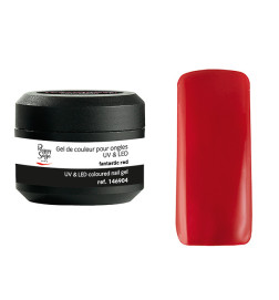 Gel de Couleur pour Ongles Uv&LED Color It Fantastic Red Peggy Sage 5g