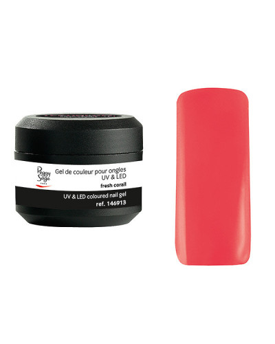 Gel de Couleur pour Ongles Uv&LED Color It Fresh Corail Peggy Sage 5g