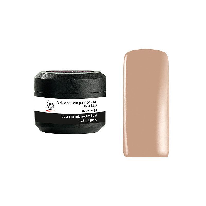 Gel de Couleur pour Ongles Uv&LED Color It Nude Beige Peggy Sage 5g