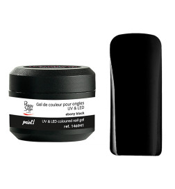 Gel de Couleur pour Ongles Uv&LED Technigel Color It Paint Ebony Black Peggy Sage 5g