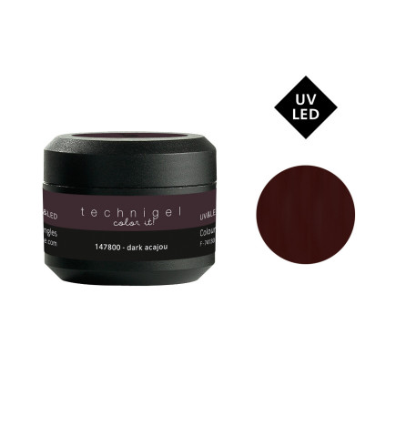 Gel de Couleur pour Ongles Uv&LED Color It Color Dark Acajou Peggy Sage 5g