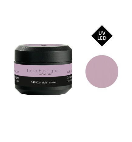 Gel de Couleur pour Ongles Uv&LED Color It Color Violet Cream Peggy Sage 5g