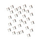 Strass pour Ongles Carré Argent 2mm Peggy Sage x 28 Strass pour Ongles Carré Argent 2mm Peggy Sage x 28
