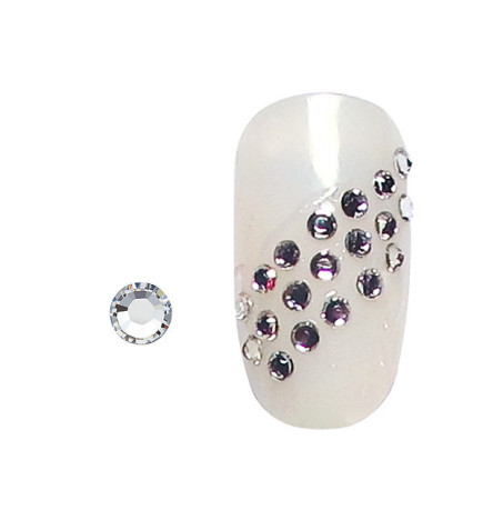 Strass pour Ongles Argent Ø1.50mm Peggy Sage X 100