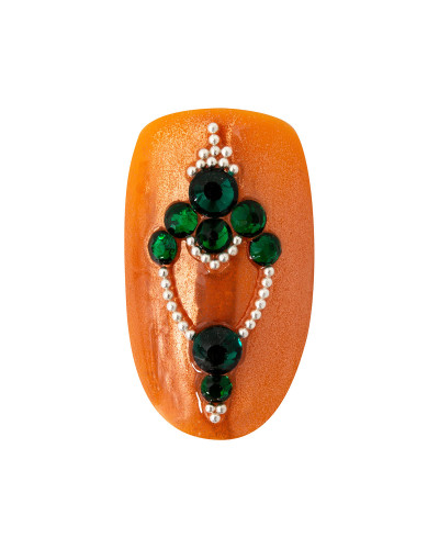 Décors d'Ongles Cristal Emerald Peggy Sage