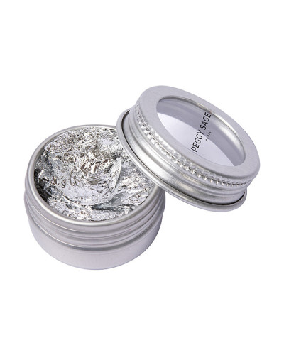 Decor Feuille Argent Peggy Sage