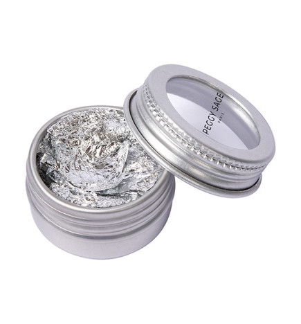 Decor Feuille Argent Peggy Sage
