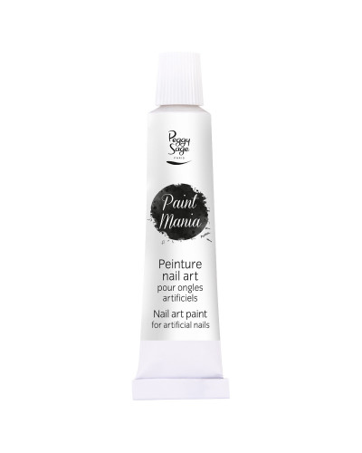 Peinture pour Ongles Paint Mania White Peggy Sage 12ml