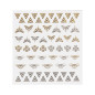 Décors Adhésifs pour Ongles Peggy Sage