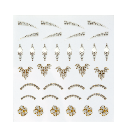 Décors Adhésifs pour Ongles Jewel Peggy Sage