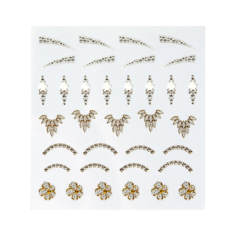 Décors Adhésifs pour Ongles Jewel Peggy Sage Décors Adhésifs pour Ongles Jewel Peggy Sage