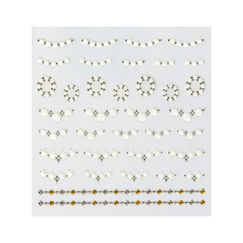 Décors Adhésifs pour Ongles Jewel Peggy Sage