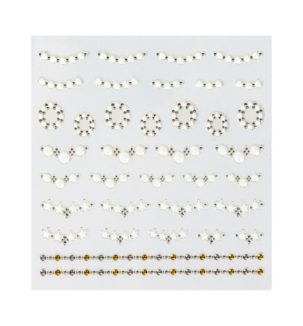 Décors Adhésifs pour Ongles Jewel Peggy Sage