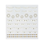 Décors Adhésifs pour Ongles Jewel Peggy Sage