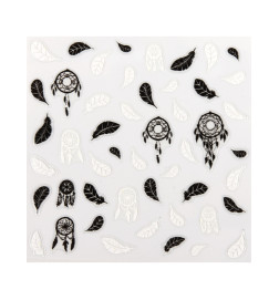 Décors Adhésifs pour Ongles Plumes Peggy Sage