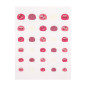 Décors Adhésifs pour Ongles Rose Peggy Sage Décors Adhésifs pour Ongles Rose Peggy Sage
