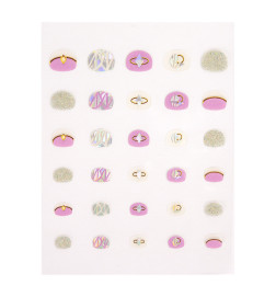 Décors Adhésifs pour Ongles Bijoux Peggy Sage
